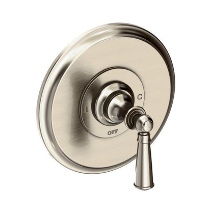 Newport Brass - Sutton Balanced Pressure Shower Trim Plate with Handle. Less showerhead, arm and flange.