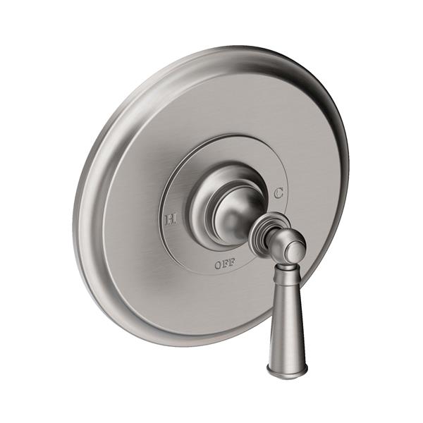 Newport Brass - Sutton Balanced Pressure Shower Trim Plate with Handle. Less showerhead, arm and flange.