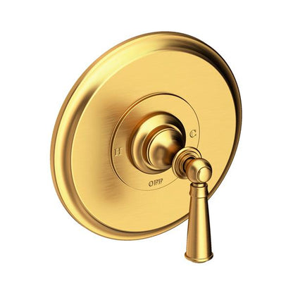 Newport Brass - Sutton Balanced Pressure Shower Trim Plate with Handle. Less showerhead, arm and flange.