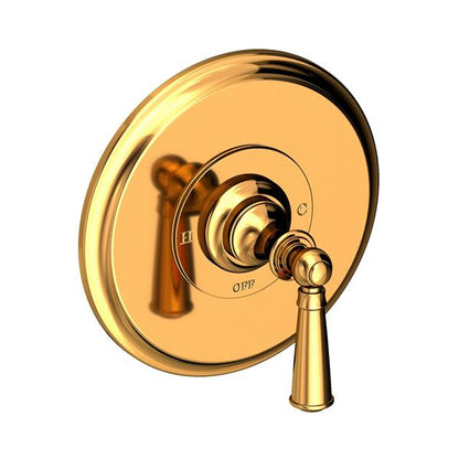 Newport Brass - Sutton Balanced Pressure Shower Trim Plate with Handle. Less showerhead, arm and flange.