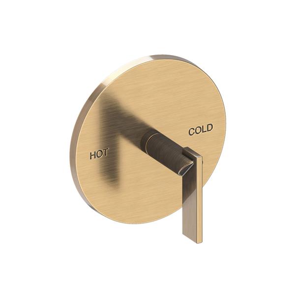 Newport Brass - Keaton Balanced Pressure Shower Trim Plate with Handle. Less showerhead, arm and flange.