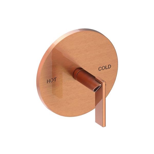 Newport Brass - Keaton Balanced Pressure Shower Trim Plate with Handle. Less showerhead, arm and flange.