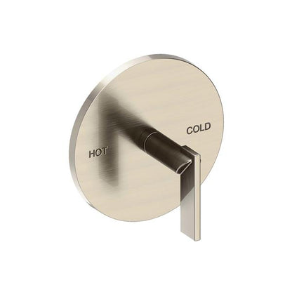 Newport Brass - Keaton Balanced Pressure Shower Trim Plate with Handle. Less showerhead, arm and flange.