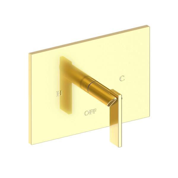Newport Brass - Metro Balanced Pressure Shower Trim Plate with Handle. Less showerhead, arm and flange.