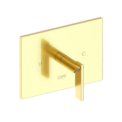 Newport Brass - Metro Balanced Pressure Shower Trim Plate with Handle. Less showerhead, arm and flange.