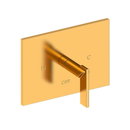Newport Brass - Metro Balanced Pressure Shower Trim Plate with Handle. Less showerhead, arm and flange.