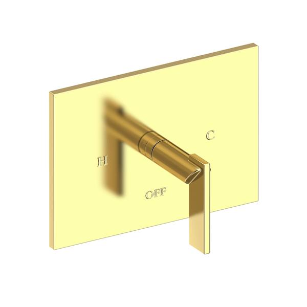 Newport Brass - Metro Balanced Pressure Shower Trim Plate with Handle. Less showerhead, arm and flange.
