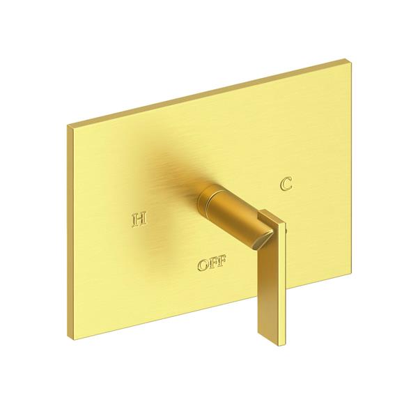 Newport Brass - Metro Balanced Pressure Shower Trim Plate with Handle. Less showerhead, arm and flange.