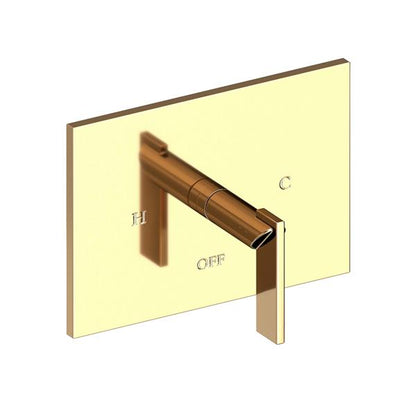 Newport Brass - Metro Balanced Pressure Shower Trim Plate with Handle. Less showerhead, arm and flange.