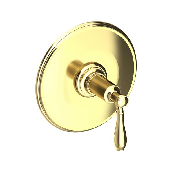 Newport Brass - Ithaca Balanced Pressure Shower Trim Plate with Handle. Less showerhead, arm and flange.