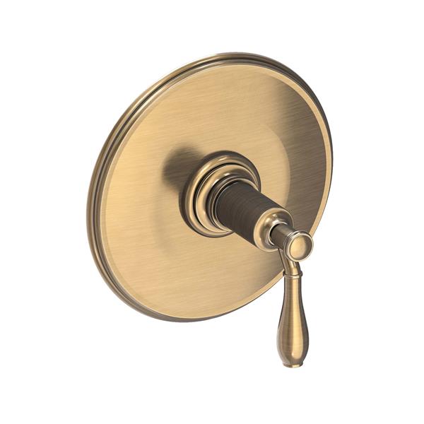 Newport Brass - Ithaca Balanced Pressure Shower Trim Plate with Handle. Less showerhead, arm and flange.