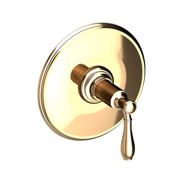 Newport Brass - Ithaca Balanced Pressure Shower Trim Plate with Handle. Less showerhead, arm and flange.