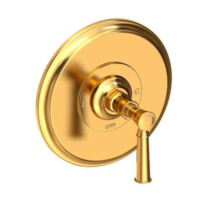 Newport Brass - Vander Balanced Pressure Shower Trim Plate with Handle. Less showerhead, arm and flange.