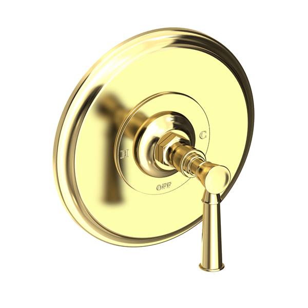 Newport Brass - Vander Balanced Pressure Shower Trim Plate with Handle. Less showerhead, arm and flange.