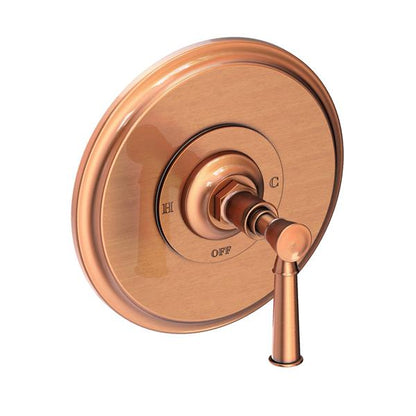 Newport Brass - Vander Balanced Pressure Shower Trim Plate with Handle. Less showerhead, arm and flange.