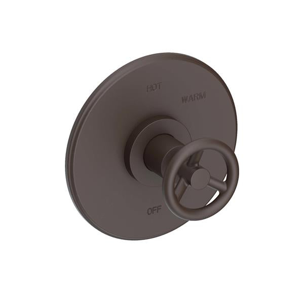 Newport Brass - Slater Balanced Pressure Shower Trim Plate with Handle. Less showerhead, arm and flange.