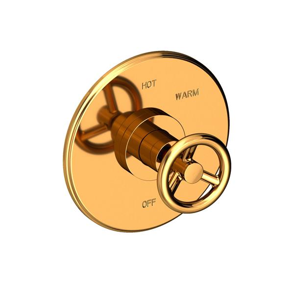 Newport Brass - Slater Balanced Pressure Shower Trim Plate with Handle. Less showerhead, arm and flange.