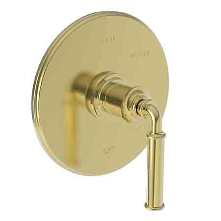 Newport Brass - Taft Kitchen Balanced Pressure Shower Trim Plate with Handle. Less showerhead, arm and flange.