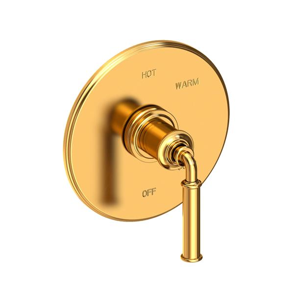 Newport Brass - Taft Kitchen Balanced Pressure Shower Trim Plate with Handle. Less showerhead, arm and flange.