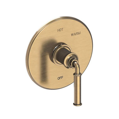 Newport Brass - Taft Kitchen Balanced Pressure Shower Trim Plate with Handle. Less showerhead, arm and flange.
