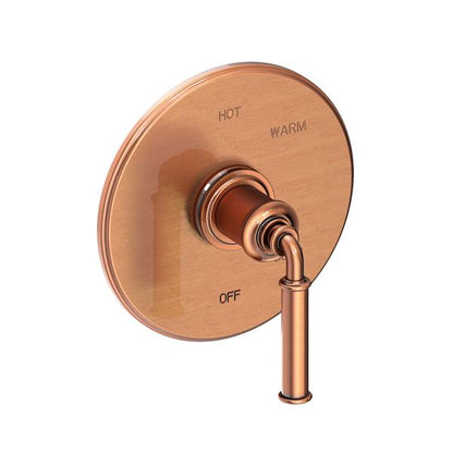 Newport Brass - Taft Kitchen Balanced Pressure Shower Trim Plate with Handle. Less showerhead, arm and flange.