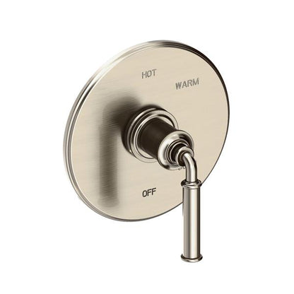 Newport Brass - Taft Kitchen Balanced Pressure Shower Trim Plate with Handle. Less showerhead, arm and flange.