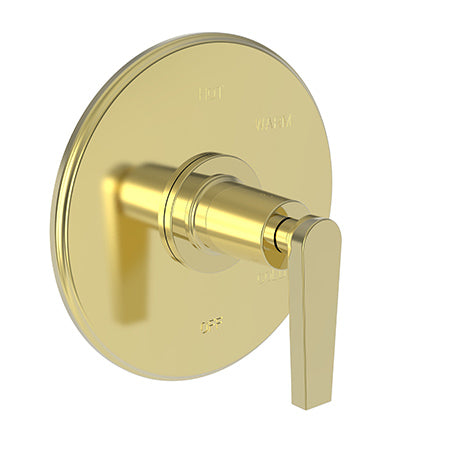 Newport Brass - Dorrance Balanced Pressure Shower Trim Plate with Handle. Less showerhead, arm and flange.