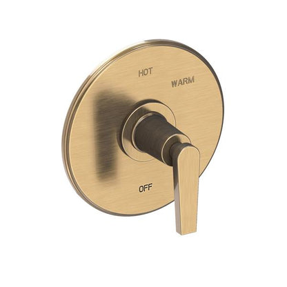 Newport Brass - Dorrance Balanced Pressure Shower Trim Plate with Handle. Less showerhead, arm and flange.