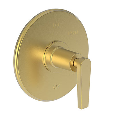 Newport Brass - Dorrance Balanced Pressure Shower Trim Plate with Handle. Less showerhead, arm and flange.