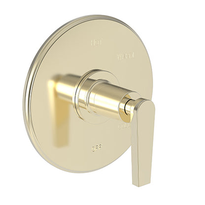 Newport Brass - Dorrance Balanced Pressure Shower Trim Plate with Handle. Less showerhead, arm and flange.
