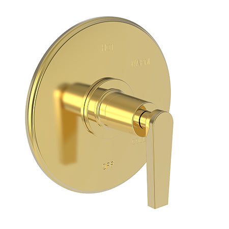 Newport Brass - Dorrance Balanced Pressure Shower Trim Plate with Handle. Less showerhead, arm and flange.