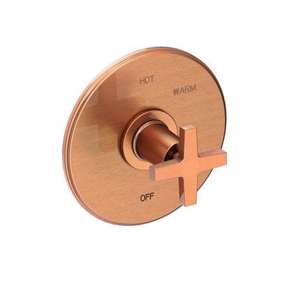 Newport Brass - Dorrance Balanced Pressure Shower Trim Plate with Handle. Less showerhead, arm and flange.
