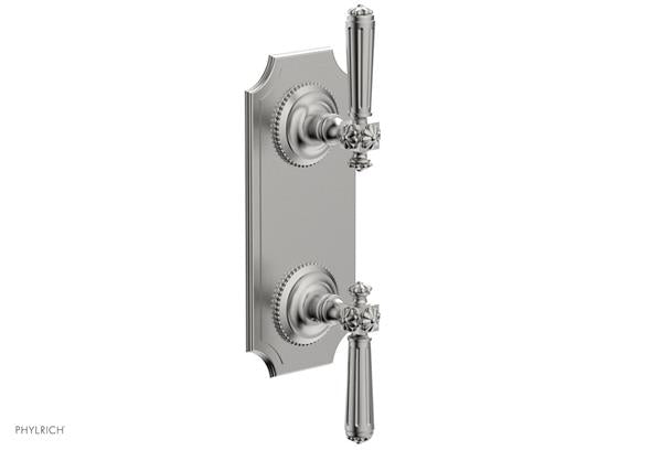 Phylrich - Marvelle 1/2 Inch Mini Thermostatic Valve with Volume Control or Diverter - Lever Handle