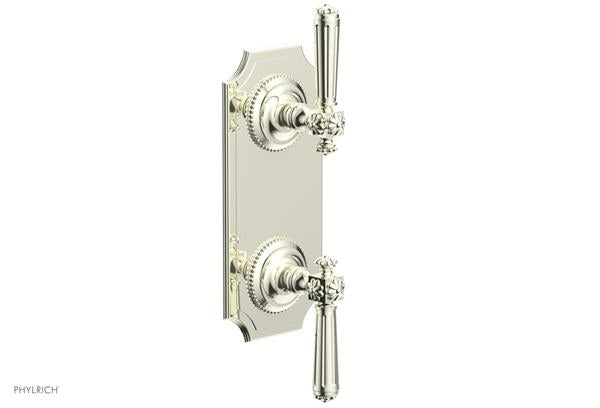 Phylrich - Marvelle 1/2 Inch Mini Thermostatic Valve with Volume Control or Diverter - Lever Handle