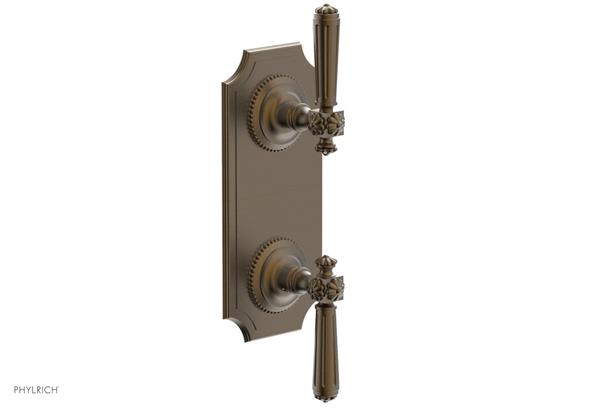 Phylrich - Marvelle 1/2 Inch Mini Thermostatic Valve with Volume Control or Diverter - Lever Handle