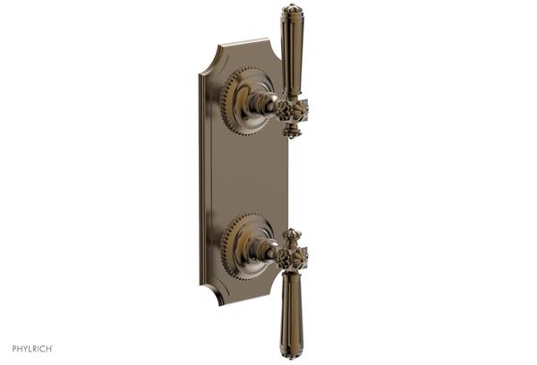 Phylrich - Marvelle 1/2 Inch Mini Thermostatic Valve with Volume Control or Diverter - Lever Handle