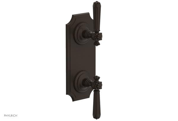 Phylrich - Marvelle 1/2 Inch Mini Thermostatic Valve with Volume Control or Diverter - Lever Handle