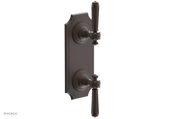Phylrich - Marvelle 1/2 Inch Mini Thermostatic Valve with Volume Control or Diverter - Lever Handle