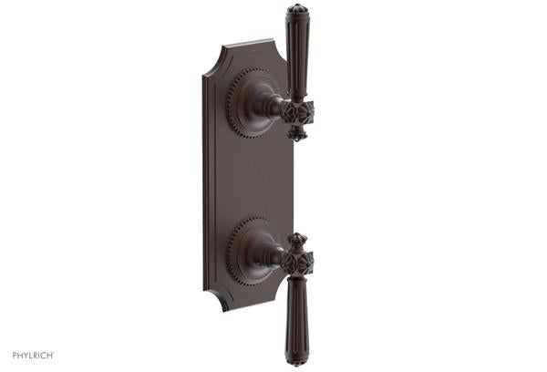 Phylrich - Marvelle 1/2 Inch Mini Thermostatic Valve with Volume Control or Diverter - Lever Handle