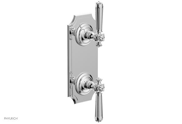 Phylrich - Marvelle 1/2 Inch Mini Thermostatic Valve with Volume Control or Diverter - Lever Handle
