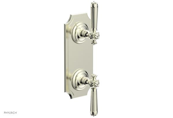 Phylrich - Marvelle 1/2 Inch Mini Thermostatic Valve with Volume Control or Diverter - Lever Handle