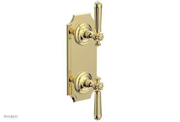 Phylrich - Marvelle 1/2 Inch Mini Thermostatic Valve with Volume Control or Diverter - Lever Handle