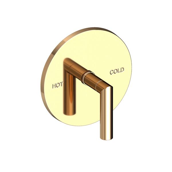 Newport Brass - Pavani Balanced Pressure Shower Trim Plate with Handle. Less showerhead, arm and flange.