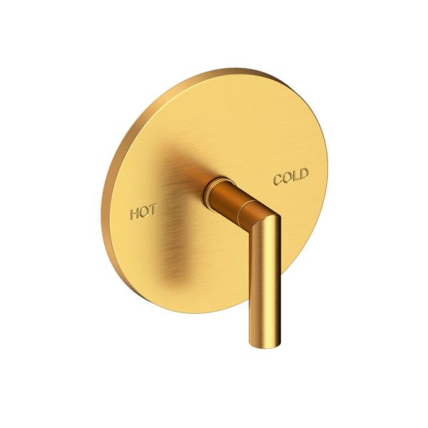 Newport Brass - Pavani Balanced Pressure Shower Trim Plate with Handle. Less showerhead, arm and flange.
