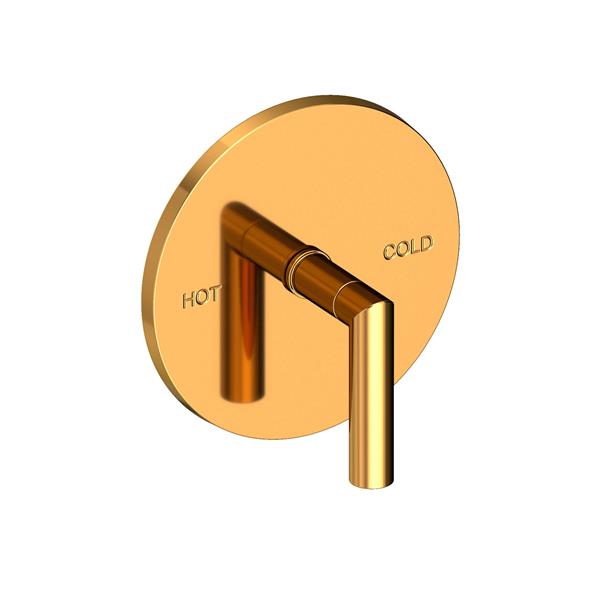 Newport Brass - Pavani Balanced Pressure Shower Trim Plate with Handle. Less showerhead, arm and flange.