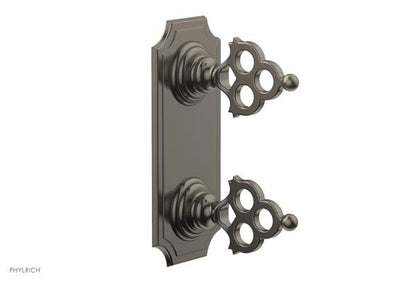 Phylrich - Maison 1/2 Inch Mini Thermostatic Valve with Volume Control or Diverter Trim