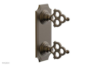 Phylrich - Maison 1/2 Inch Mini Thermostatic Valve with Volume Control or Diverter Trim