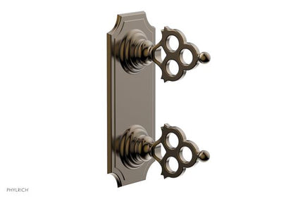 Phylrich - Maison 1/2 Inch Mini Thermostatic Valve with Volume Control or Diverter Trim