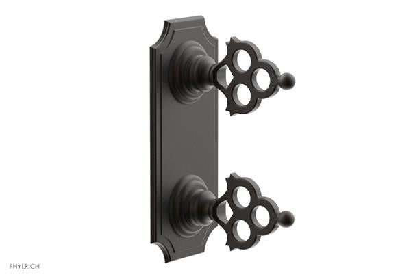 Phylrich - Maison 1/2 Inch Mini Thermostatic Valve with Volume Control or Diverter Trim