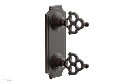 Phylrich - Maison 1/2 Inch Mini Thermostatic Valve with Volume Control or Diverter Trim
